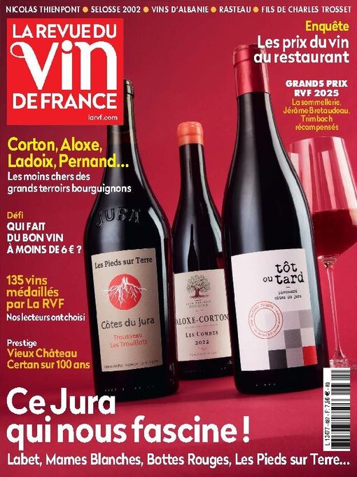 Title details for La Revue du Vin de France by Revue du Vin de France - Available